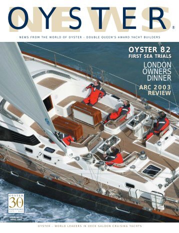Oyster News 52 - Oyster Yachts