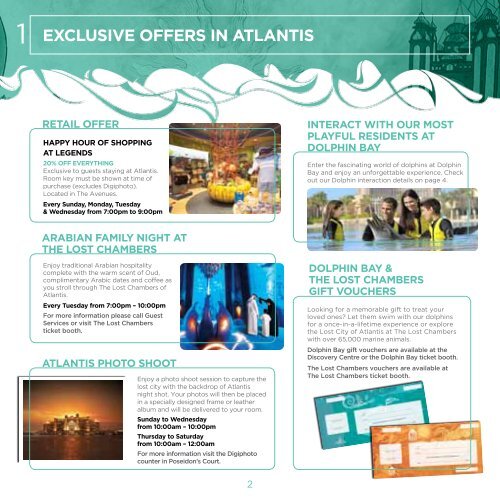 1 Exclusive Offers In Atl