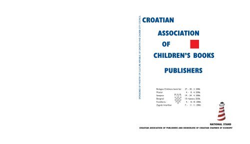 PUBLISHERS CROATIAN OF CHILDREN'S BOOKS ... - Culturenet