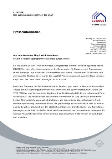 Presseinformation - Luwoge