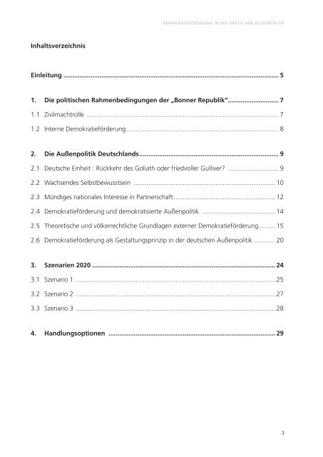 Demokratieförderung in der Deutschen Außenpolitik - Bibliothek der ...