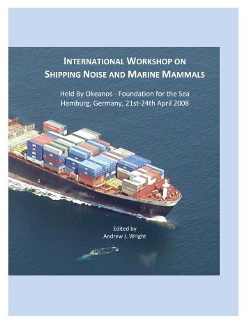 Hamburg Shipping Report 2008 - Okeanos - Foundation for the Sea
