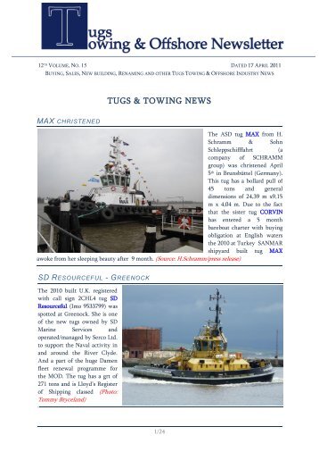 No. 15/2011 - Towingline.com