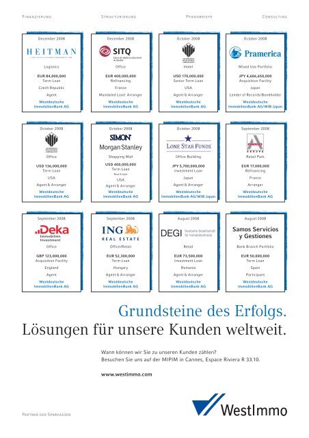 Der Immobilienbrief Nr 186 und DIB Ruhr Nr