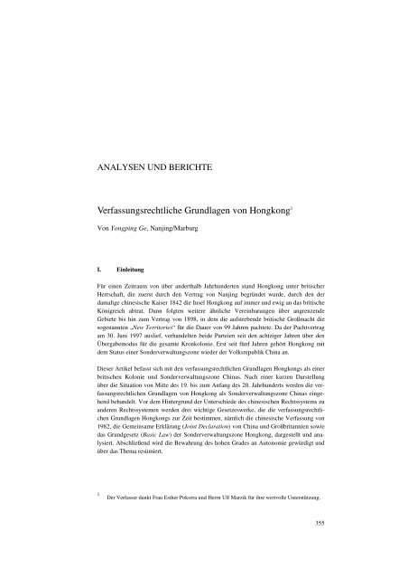 Ganzes Heft zum Download (Pdf) - Zeitschrift Verfassung und Recht ...