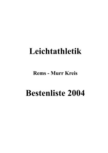 Kreis 2004(pdf) - WLV Rems-Murr