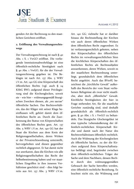 Christian F. Majer - Zeitschrift Jura Studium & Examen