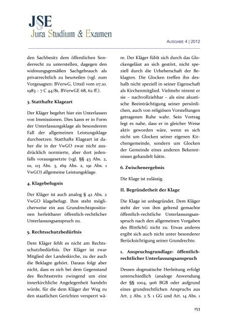 Christian F. Majer - Zeitschrift Jura Studium & Examen