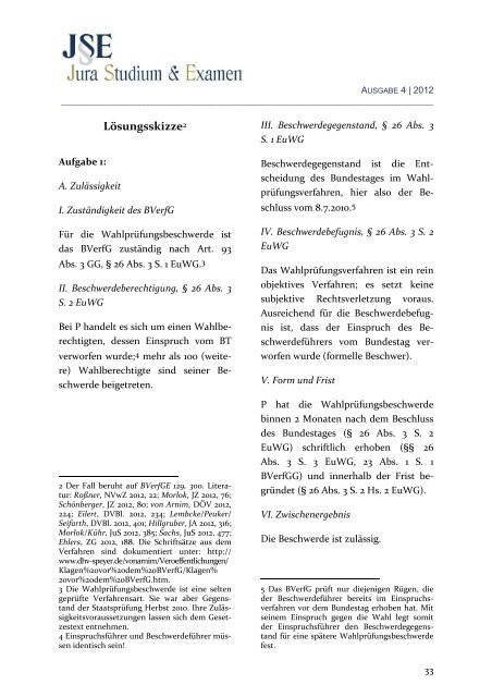 Christian F. Majer - Zeitschrift Jura Studium & Examen