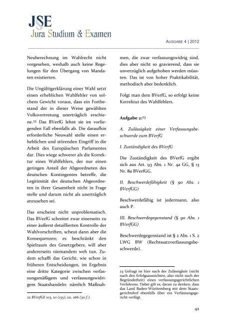 Christian F. Majer - Zeitschrift Jura Studium & Examen