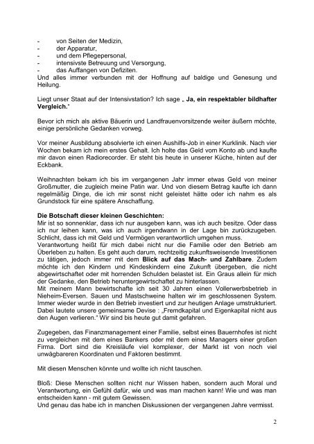 1 Gabriele Beckmann Vorsitzende im Kreislandfrauenverband ...