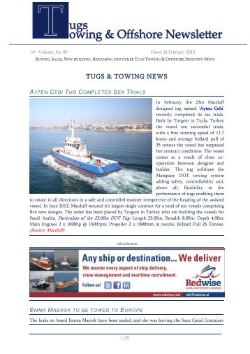 Download Newsletter 09 2013 - Towingline.com