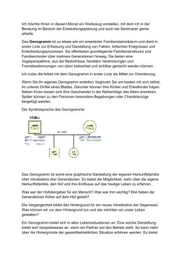 das Genogramm als Werkzeug (pdf)