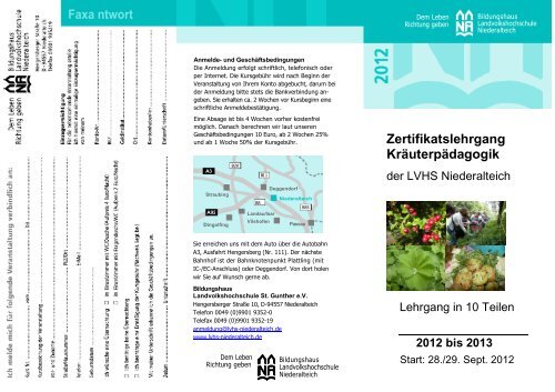 Download Kräuterpädagogenausbildung 2 - LVHS Niederalteich