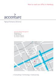 How to reach our office in Hamburg - Accenture