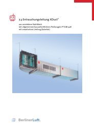 7.3 Entrauchungsleitung XDuct® - Berliner Luft Technik GmbH