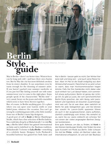 Berlin Style guide - feireiss