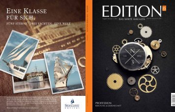 EINE KLASSE FÜR SICH - edition - das werte magazin