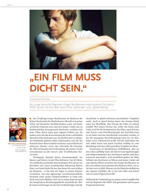 Homosexual's Film Quarterly - Sissy