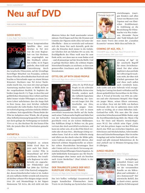 Homosexual's Film Quarterly - Sissy