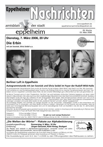 9. Woche - Eppelheim