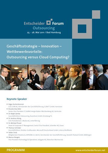 Geschäftsstrategie – Innovation – Wettbewerbsvorteile: Outsourcing ...