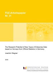 The Research Potential of New Types of Enterprise Data based on ...