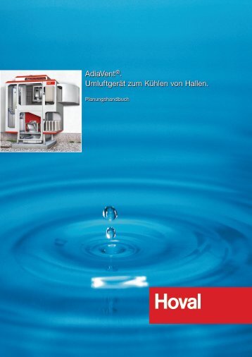 AdiaVent Planungshandbuch - Hoval Herzog AG