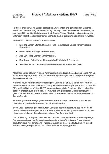 Auftaktveranstaltung RNVP 21.06.2012_Teil 2 (pdf, 243 ... - Kreis Plön