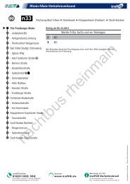 Haltestellenfahrplan Linie n33 (PDF, 0.6 MB) - traffiQ