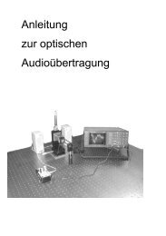 Anleitung zur optischen Audioübertragung - LZH Laser Akademie ...