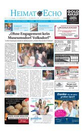 „OhneEngagementkein Museumsdorf Volksdorf” - Heimat Echo