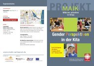 Programm - Koordinationsstelle Männer in Kitas