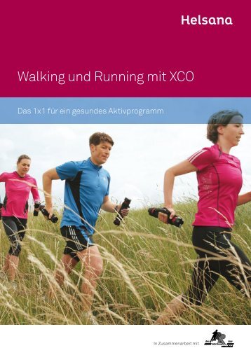 Walking und Running mit XCO - Helsana Versicherungen AG