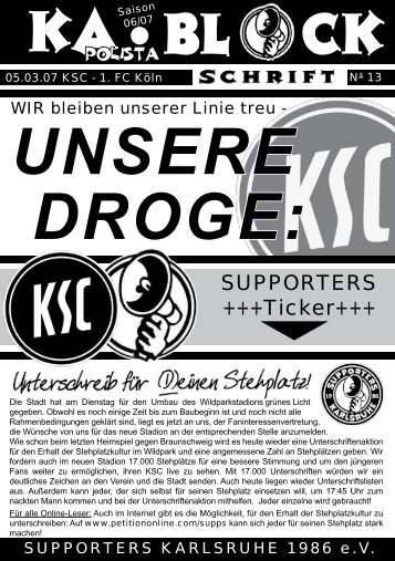 Jetzt downloaden! - Supporters Karlsruhe 1986 eV