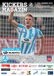 11 Kickers-Magazin 1.FC Heidenheim (pdf mit - SV Stuttgarter Kickers