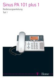 Sinus PA 101 plus 1 - Telefon.de