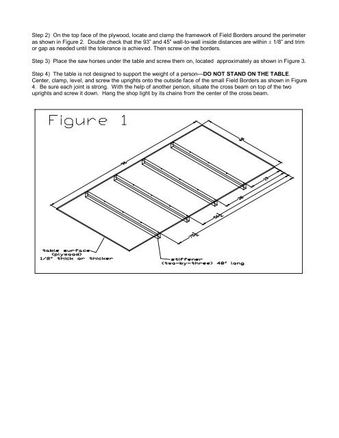 THE FIRST LEGO LEAGUE TABLE