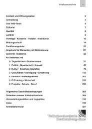 Inhaltsverzeichnis 1 Kontakt und Öffnungszeiten 2 Anmeldung 3 ...