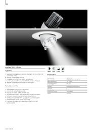 108 www.insta.de instalight® 3210 – LED spot Application • Space ...