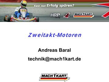 Motoren-Setup - Mach1 Kart