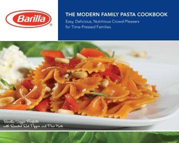 THE MODERN FAMILY PASTA COOKBOOK