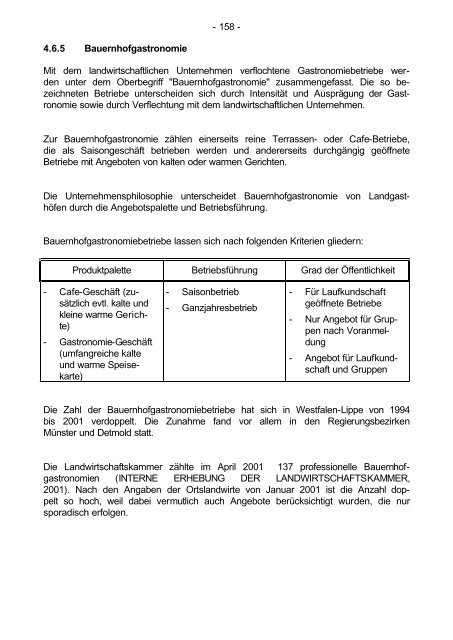 4.6.5 Bauernhofgastronomie - Landwirtschaftskammer Nordrhein ...