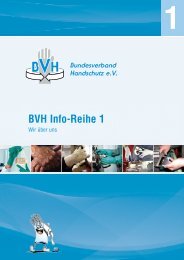 BVH Info-Reihe 1 - Bundesverband Handschutz eV