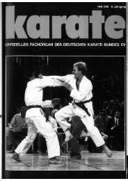 DKB-Fachorgan Nr. 4 - Chronik des Karate