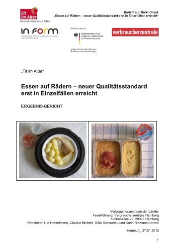 Essen auf Rädern - Verbraucherzentrale Hamburg e.V.