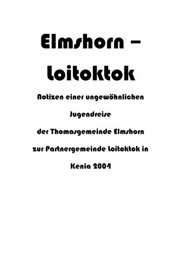 PDF-Dokument, ca. 1,9 MB - Thomaskirche Elmshorn