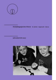 Jahresbericht 2007 - Heilpädagogischer Dienst St.Gallen-Glarus