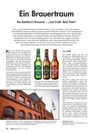 Ein Brauertraum Die Ratsherrn Brauerei