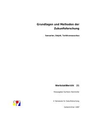 Grundlagen und Methoden der Zukunftsforschung - Steinmüller